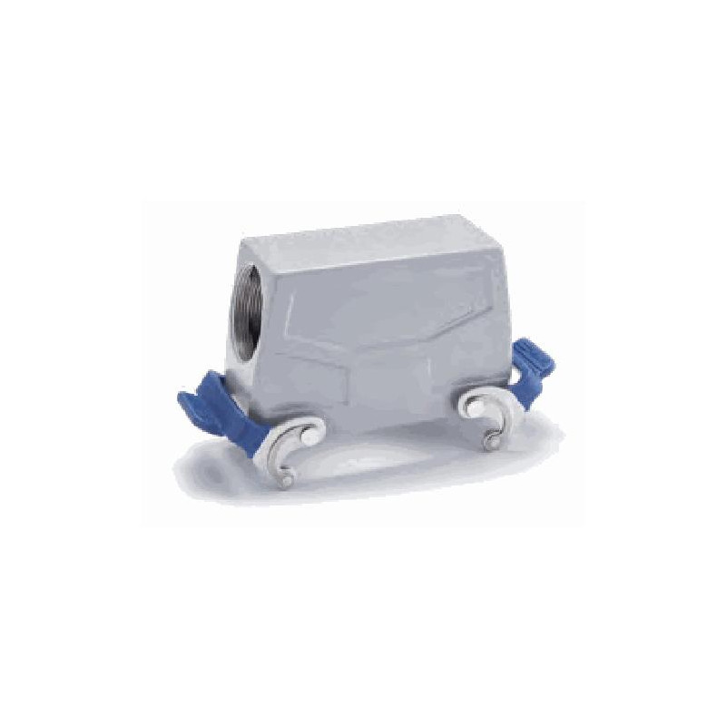 Capot 24B, Aluminium moulé sous pression, IP67, Sortie horizontale, M40